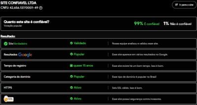 Site verificado e verdadeiro:5mpgcom